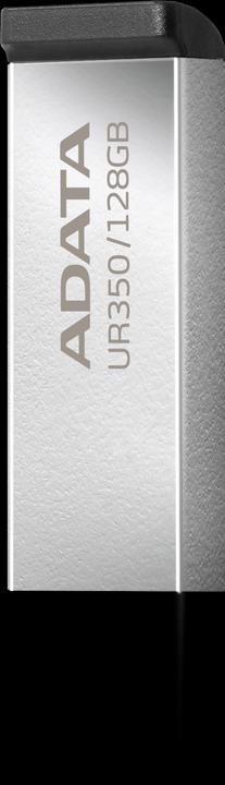 Actual product image Adata Pendrive UR350 USB3.2 Gen1 Metal black (128 GB, USB-A)