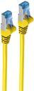 Produktbild Shiverpeaks ®-BASIC-S--Netzwerkkabel-Patchkabel, cat 6A, S/FTP, PIMF, gelb, 0,25m (S/FTP, CAT6, 0.25 m)