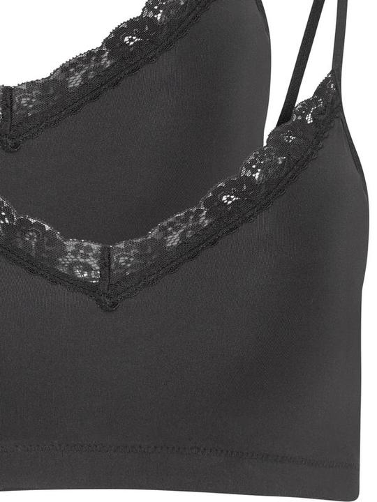 Actual product image Jockey Parisienne Bralette (XL, pack of 2)