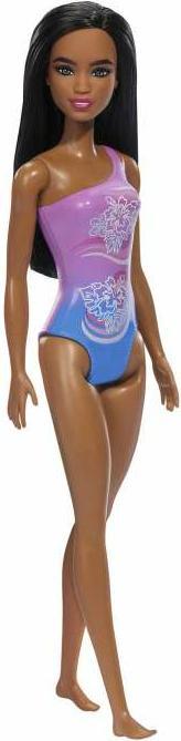 Produktbild Barbie Mattel Κούκλα Beach Blue-Purple Swimsuit για 3+ ετών HPV20