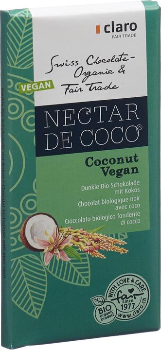 Image du produit Claro Chocolat Coco fairtrade bio (100 g)
