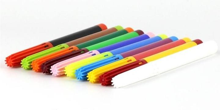 Produktbild ÖkoNorm Zaubermaler (Weiss, Gelb, Violett, Grün, Blau, Schwarz, Rot, Braun, 10 x)