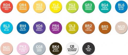 Produktbild Chameleon Brushpens (Mehrfarbig, 22 x)