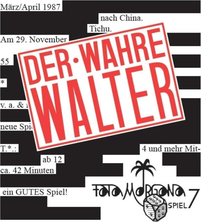 Actual product image Asmodée The True Walter (German)