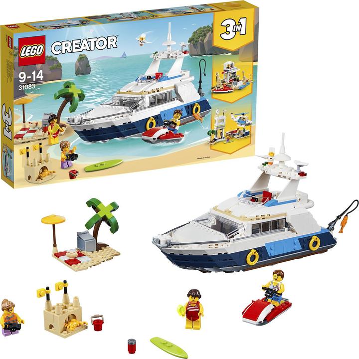 Image du produit LEGO Aventure sur un yacht (31083, LEGO Creator 3-in-1)