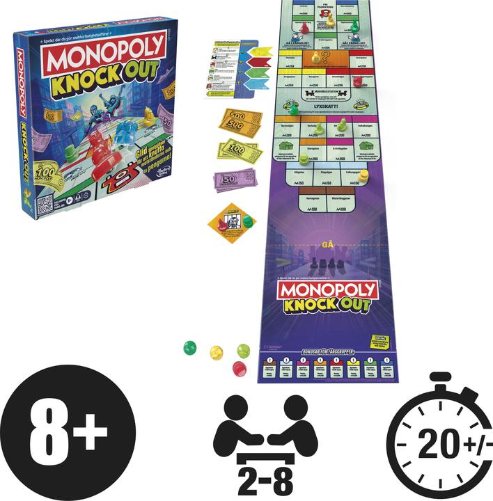 Immagine prodotto Hasbro Knockout (Svedese)
