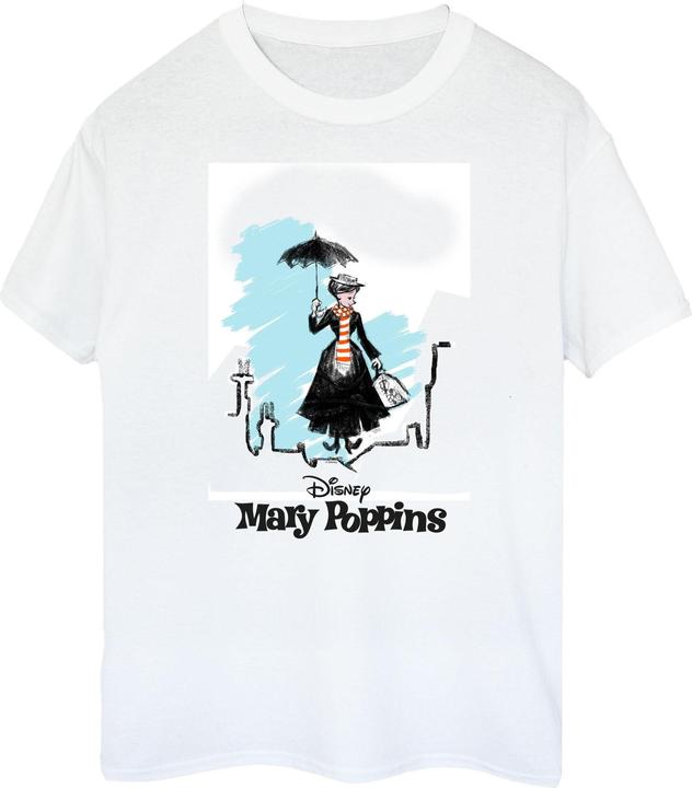 Produktbild Disney Mary Poppins Rooftop Landing Colour TShirt (M)