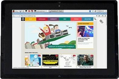 Immagine prodotto Joy-it Raspberry Pi touchscreen 10" IPS incl. custodia con supporto Raspberry