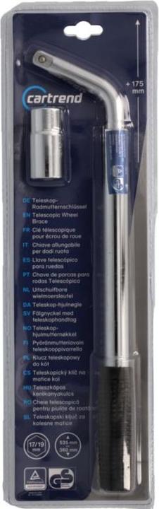 Produktbild Cartrend Teleskop-Radmutterschlüssel