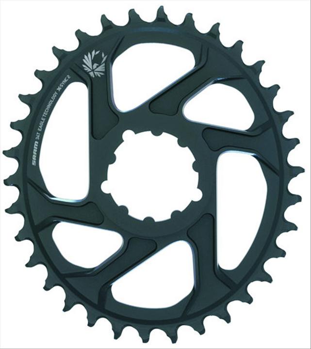 Actual product image Sram X-SYNC 2 Oval chainring 6mm offset (32)