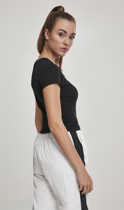 Immagine prodotto Urban Classics T-shirt in jersey elasticizzato da donna (M)