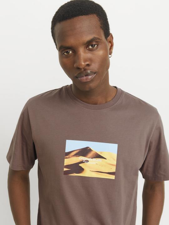 Image du produit Jack & Jones Gedruckt Rundhalsausschnitt T-shirt T-shirt (XS)