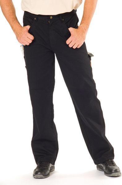 Actual product image Wisent Work Wear Stretch worker jeans, colour black, size 30 (30)
