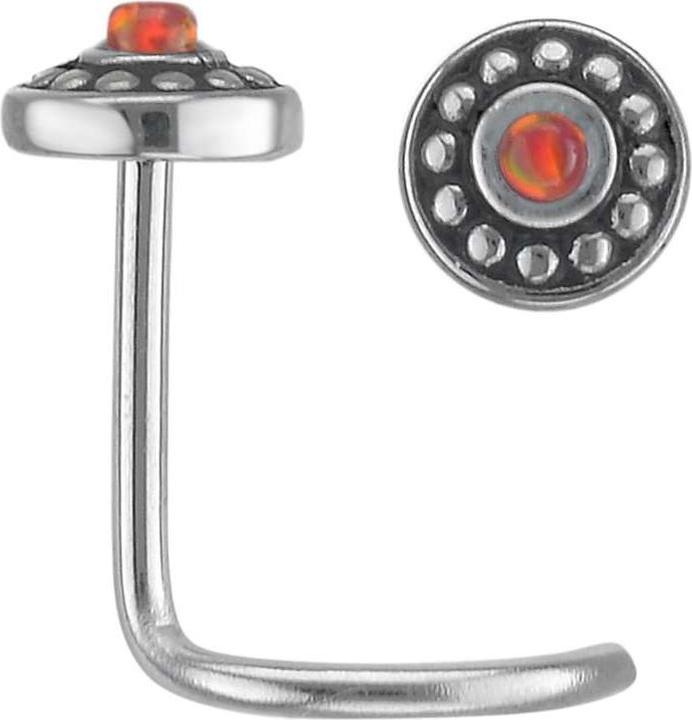 Produktbild Bijouteria Nasenpiercing (Edelstahl, Synthetischer Opal)