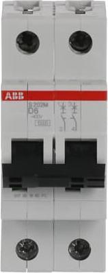 Immagine prodotto ABB S202M-D6 Interruttore automatico D-Char., 10 2CDS272001R0061