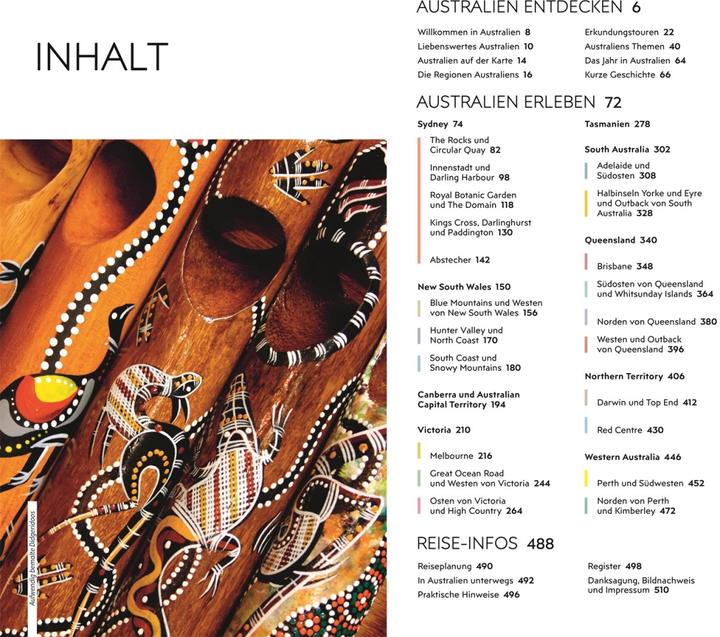Image du produit Vis-à-Vis Reiseführer Australien (Allemand, DK Verlag Voyage, 2023)