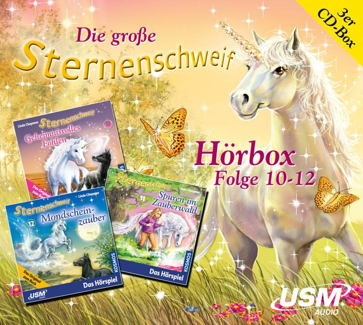 Actual product image The great Sternenschweif audio box - episode 10-12 (Linda Chapman, German)