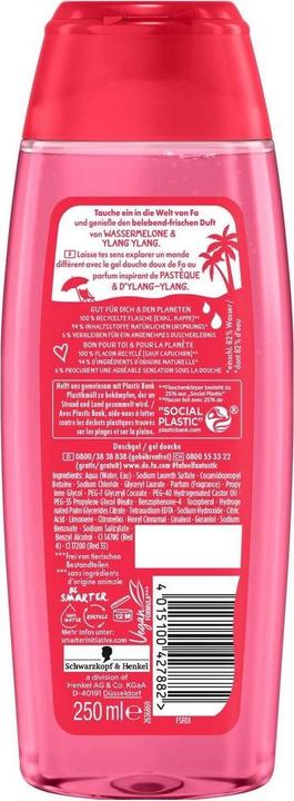 Actual product image Fa 5xShower 250ml Fiji Dream (250 ml)