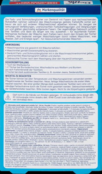 Produktbild dm Denkmit Farb- & Schmutzfangtücher (24 Waschgänge, Tücher)