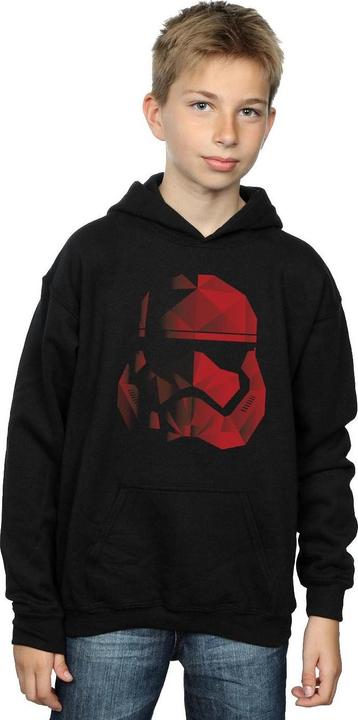 Immagine prodotto Star Wars Felpa con cappuccio con elmetto cubista Stormtrooper per ragazzi (152, 158)