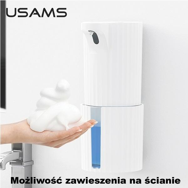 Produktbild Usams Automatyczny dozownik bezdotykowy biały/white ZB172XSJ01 (US-ZB172)