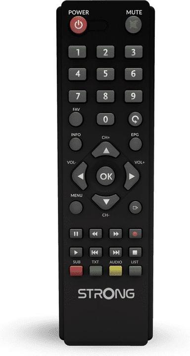 Produktbild Strong DVB-T/T2 set-top-box SRT 8215/ s displejem/ Full HD/ H.265/HEVC/ PVR/ EPG/ USB/ HDMI/ LAN/ S (DVB-T2)