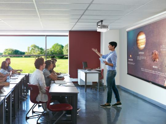 Produktbild Viewsonic LS560W (1280X800) 3.000.000:1 (WXGA, 3000 lm, 0.49:1)
