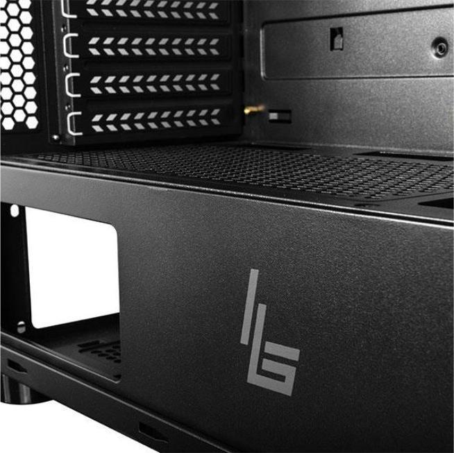 Actual product image Logic Computer case without power source Agir Mesh + Glass USB 3.0 black (ATX)