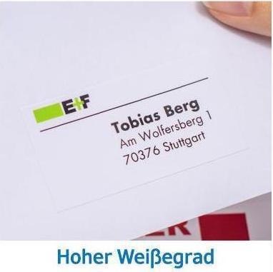 Actual product image Herma Universal labels A4