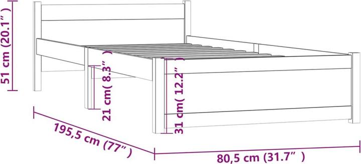 Produktbild VidaXL Camala (120 x 200 cm)