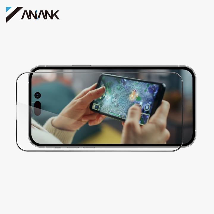 Immagine prodotto Anank Vetro blindato 2.5D trasparente Game Edition (opaco) anti-impronta per iPhone 16 Pro (1 Pezzo/i, Apple iPhone 16 Pro)