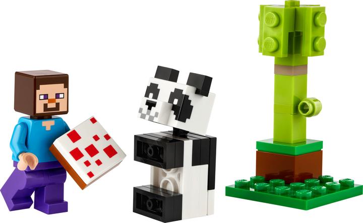 Immagine prodotto Minecraft Steve con il cucciolo di panda (30672, LEGO Minecraft)