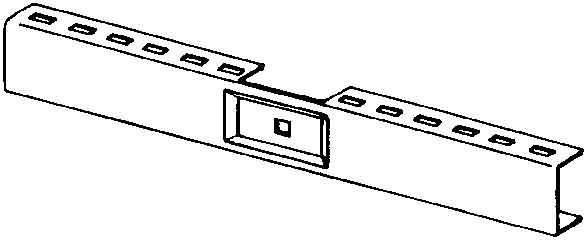 Image du produit Niedax NIE KTDL100 Flèche double légère, 50X125mm 0,6 kN bandverz.DIN EN 10346