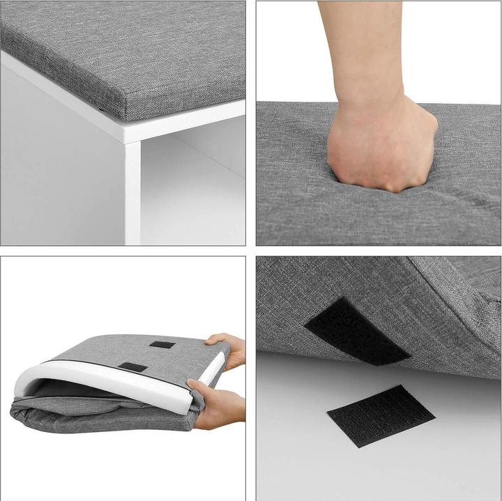 Actual product image Vasagle Shoe bench (104 x 30.5 x 48 cm)