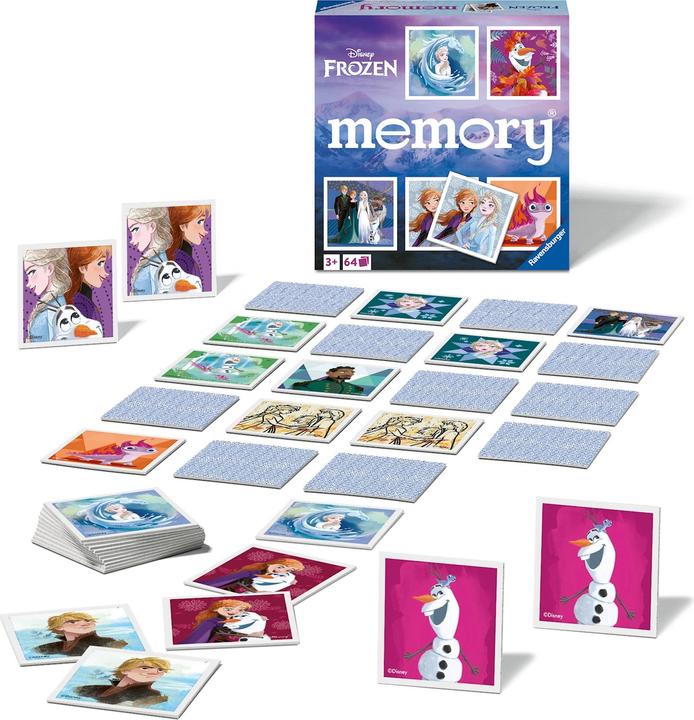 Immagine prodotto Ravensburger Memoria Disney Frozen (Svedese, Inglese, Olandese, Italiano, Portoghese, Francese, Danese, Tedesco, Polacco)