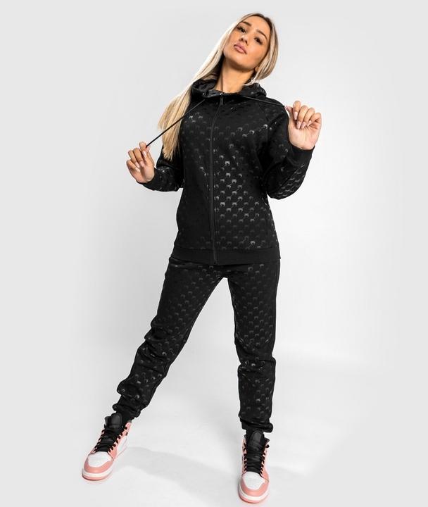 Actual product image Venum Monogram Hoodie - Black/Pink Gold - S (S)
