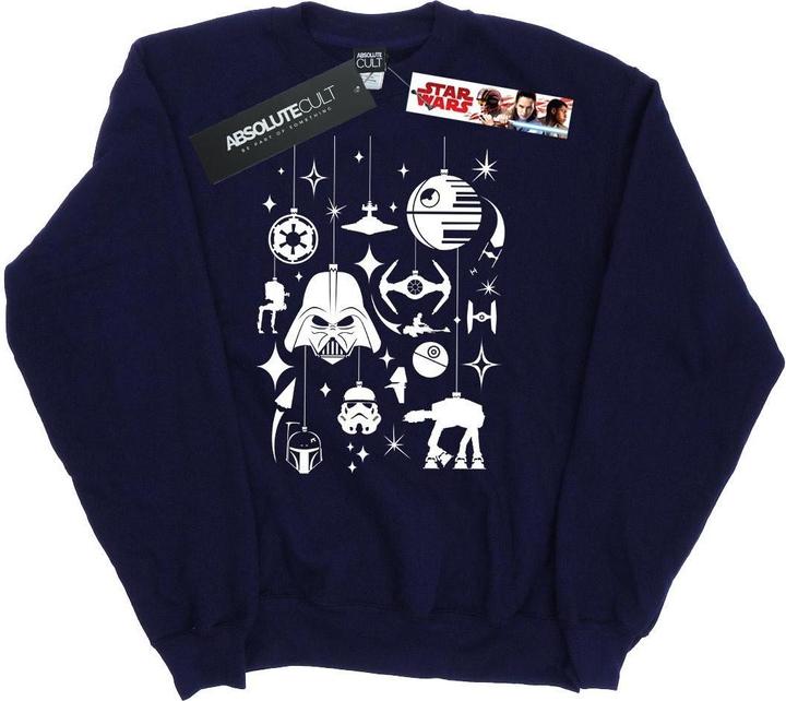 Immagine prodotto Star Wars Christmas Decorations Felpa Donna (M)