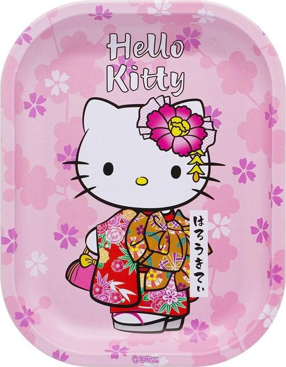 Produktbild G-Rollz Rolling Tray S Hello Kitty Kimono Pink 140 x 180mm