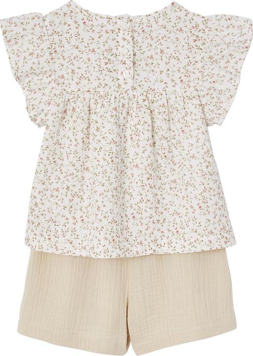 Immagine prodotto Vertbaudet Festliches Mädchen-Set: Bluse & Shorts aus Musselin (92)