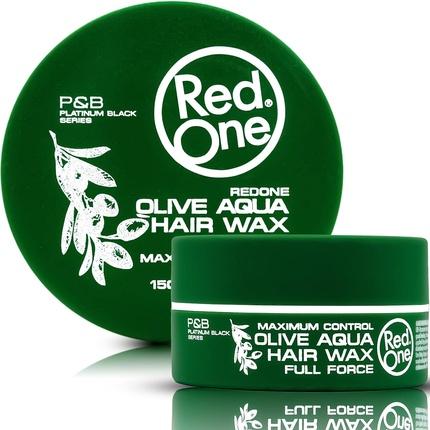 Image du produit RedOne Red One Wax - Cire pour cheveux - Aqua Hair Wax Olive 150 Ml (Gel coiffant, 150 ml)