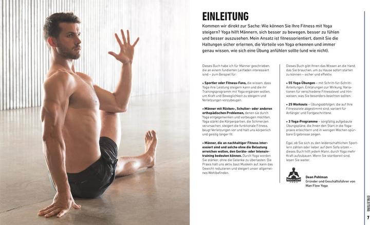 Produktbild Yoga-Workouts für Männer (Deutsch, Dean Pohlman, 2018)