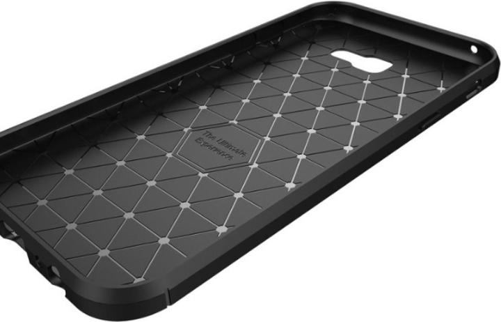Actual product image Screenguard Samsung Galaxy A7 2017 Cover Carbon Brushed Soft TPU (Samsung Galaxy A7 (2017))