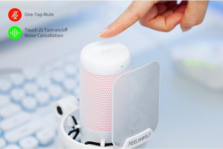 Actual product image Feelworld VM1-XS-W Microphone
