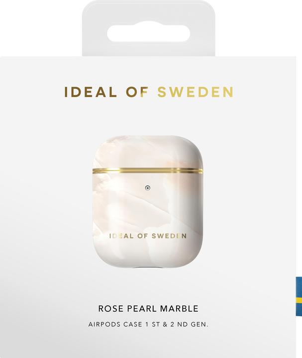 Produktbild iDeal Of Sweden Cover Airpod Rose Pearl Marble (Kopfhörer Tasche)