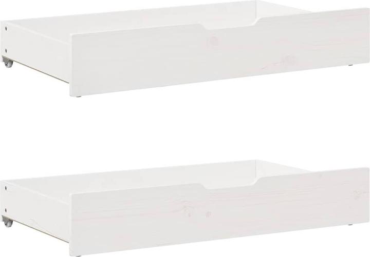 Immagine prodotto VidaXL Letto da giorno Letto per ospiti Divano letto Divano letto cassetti 90x190cm in legno massiccio (90 x 190 cm)