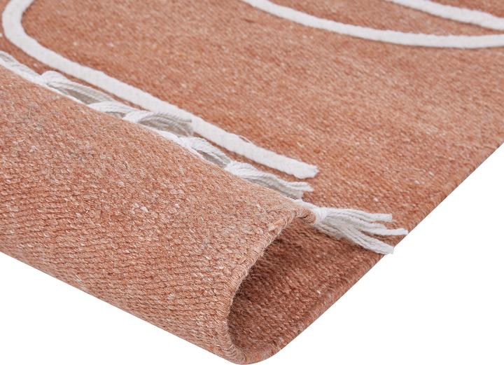 Actual product image Beliani Carpet Orange 80 x 150 cm YAVU (80 x 150 cm)