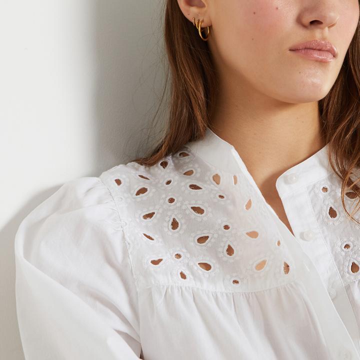 Actual product image La Redoute Collections Long dress with embroidery & A-line (36)