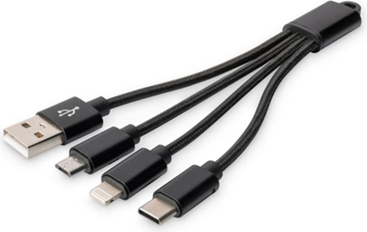 Produktbild Digitus Assmann USB 2.0 extension cable. type A M/F. 5.0m. USB 2.0 conform. UL. bl/gr. gold (0.15 m, USB 2.0)