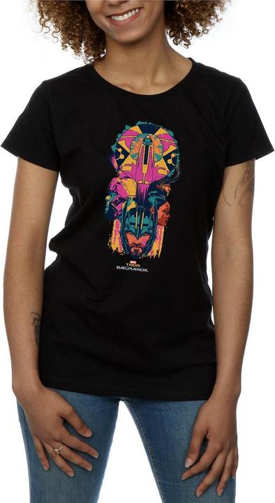 Actual product image Womens/Ladies Thor Ragnarok Character Totem Cotton T-Shirt (M)