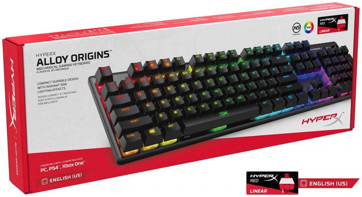 Actual product image HP HyperX Alloy Origins (US, Cable)